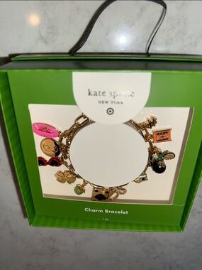 New Kate Spade Target Charm Bracelet